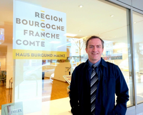 JUMELAGE : Un nouveau directeur pour la Maison de Bourgogne-Franche-Comté à Mayence