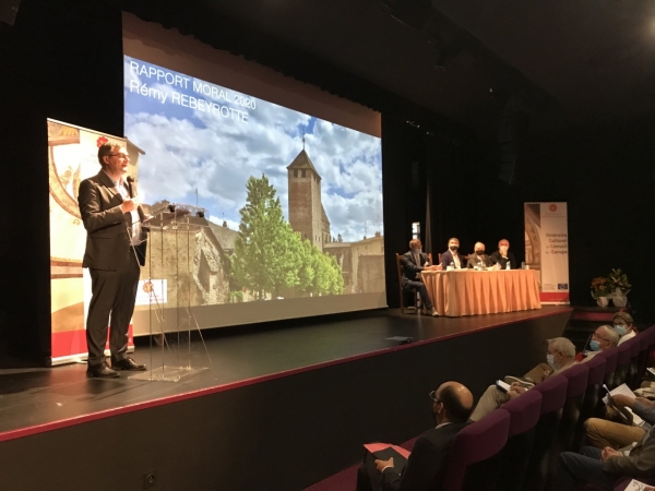 Rémy Rebeyrotte réélu à la tête de la Fédération Européenne des Sites Clunisiens