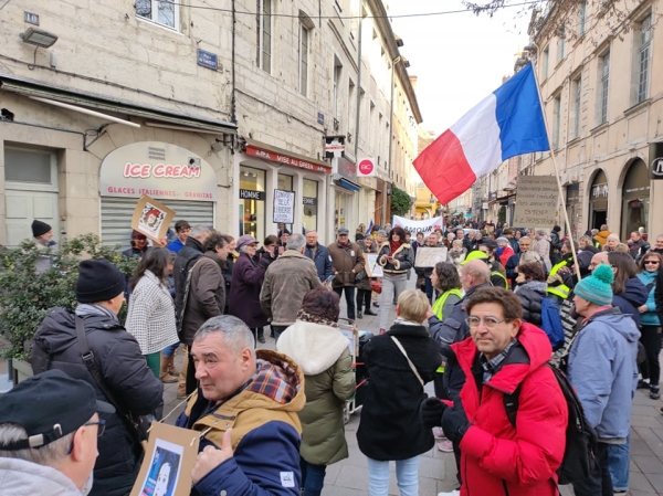 Une petite centaine de participants pour cette énième de journée anti-pass 