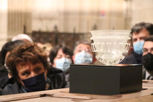 Roselyne Bachelot au coeur du savoir-faire des Eduens en Saône et Loire 