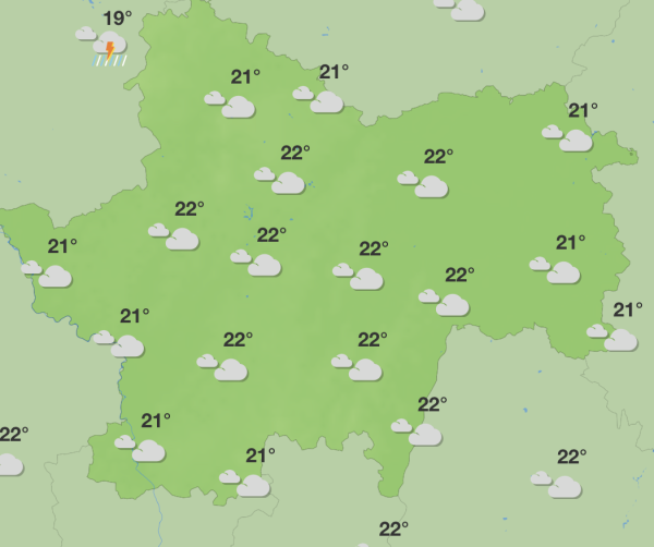 Un temps encore très maussade sur la Saône et Loire cette semaine 