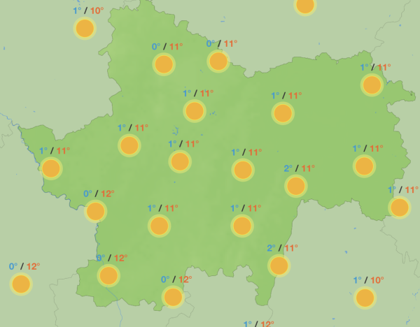 La bonne nouvelle du jour... Météo France prévoit un superbe dimanche pour la grande cavalcade du Carnaval !