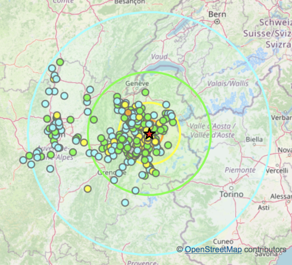 Un séisme en Savoie ressenti jusque sur le Chalonnais ? 