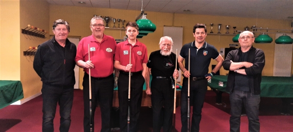 Le bilan du week-end pour le Billard Club Chalonnais 