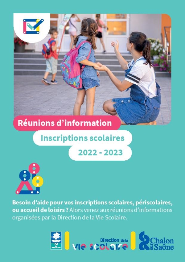 RENTRÉE SCOLAIRE 2022/2023  - Des réunions d’information organisées dans les Maisons de quartier