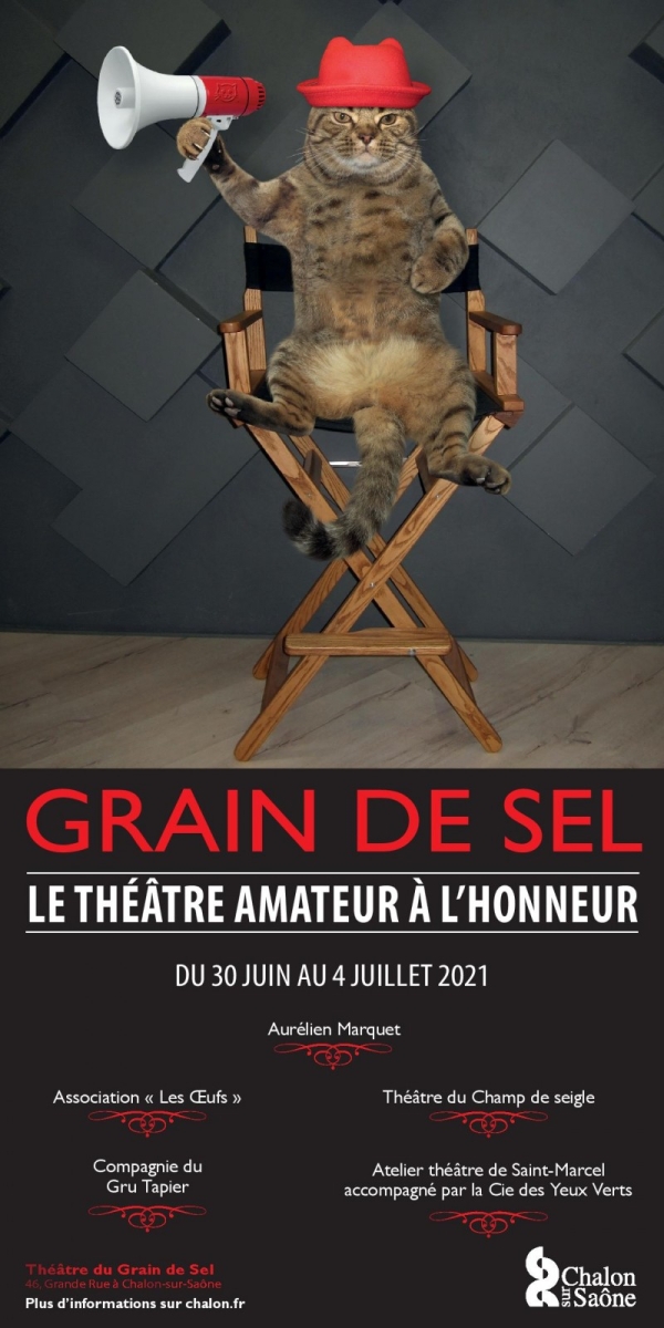 Grain de sel  - Le théâtre amateur à l’honneur  du 30 juin au 4 juillet 2021