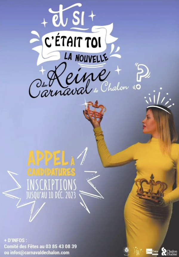 CARNAVAL DE CHALON - L'appel à inscription pour les reines est lancé