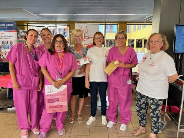 OCTOBRE ROSE - Corasaône toujours fidèle au poste dans le soutien aux malades du cancer