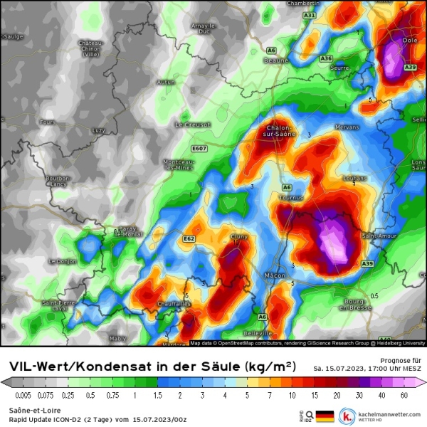 ORAGES - Nouvelle vigilance orange pour la Saône et Loire 