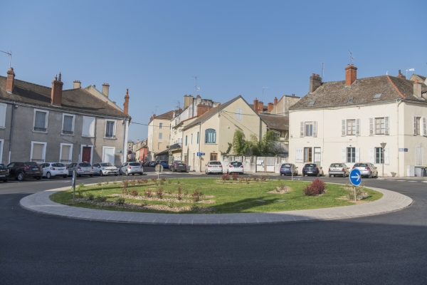 A Chalon-sur-Saône, les travaux de la place Ronde sont achevés 