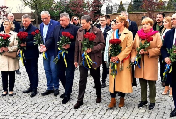 Déploiement de solidarité - La Bourgogne - Franche-Comté et Dijon se sont rendus à Vinnytsia en Ukraine