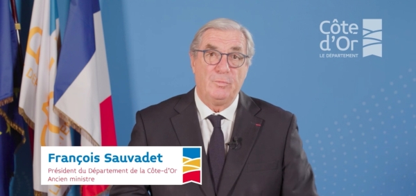 Vœux de François Sauvadet : Message de solidarité et de confiance aux côte-d’oriens en 2025