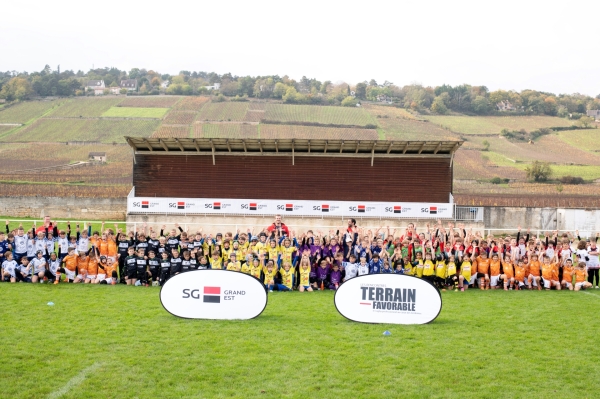 Beaune - Des légendes du rugby aux côtés de 200 jeunes : retour sur les Rencontres Terrain Favorable