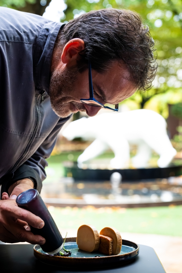 Laurent Peugeot, nouveau chef des Jardins by La Cloche à Dijon ou l’art de sublimer la gastronomie française