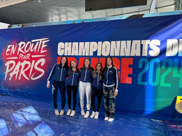 Bilan positif pour les nageuses du Cercle Nautique Chalonnais lors des Championnats de France Elite de Chartres