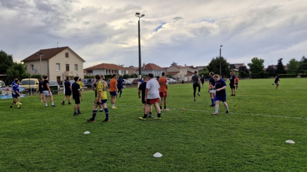 Rugby : reprise des entrainements au CRC