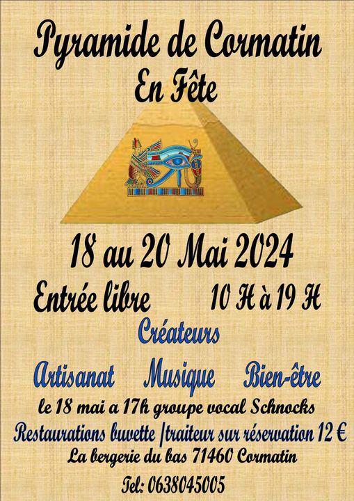 Ne manquez pas la 2e édition de ‘Pyramide de Cormatin en fête’ !