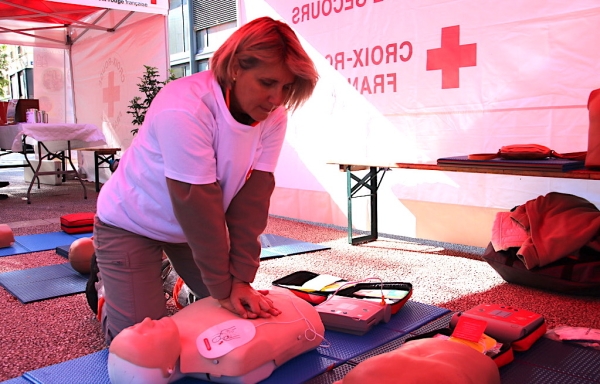 Rencontre avec une bénévole, équipière-secouriste Croix- Rouge française Chalon-sur-Saône et formatrice PSC Grand public