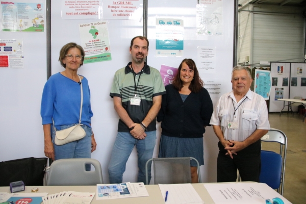 Rencontre avec les bénévoles de l’association Aphasie 71 La Grume