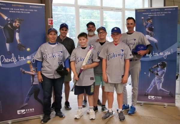 Les Vikings vous attendent pour une initiation baseball ou softball