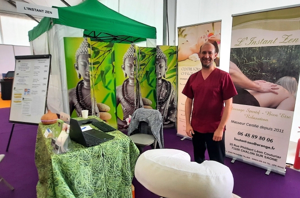 FOIRE DE CHALON - Clin d’oeil à l’Instant Zen présent sur la foire du Grand Chalon