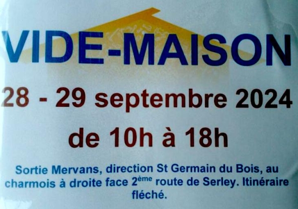 Vide-maison à Mervans