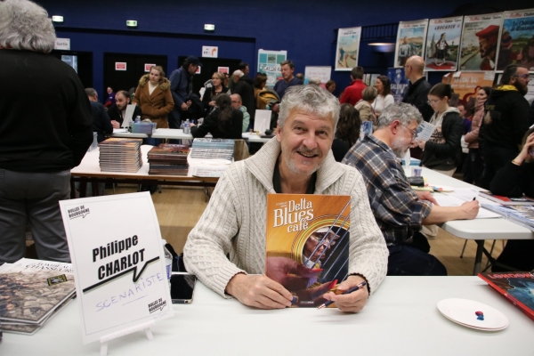 ‘Chalon de la B.D.’ : Rencontre avec Philippe Charlot 