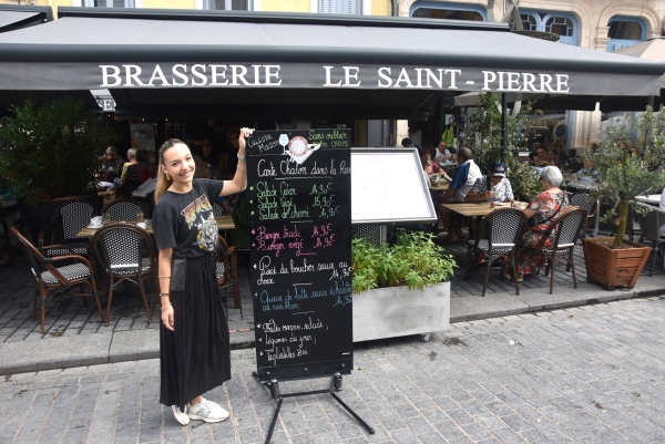 Le menu des festivaliers s’invite chez certains restaurateurs le temps du Festival Chalon dans la Rue 