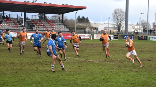 12e Journée de Fédérale 2, RTC 27  Meaux 3 : les chalonnais victorieux des meldois avec le bonus offensif en plus