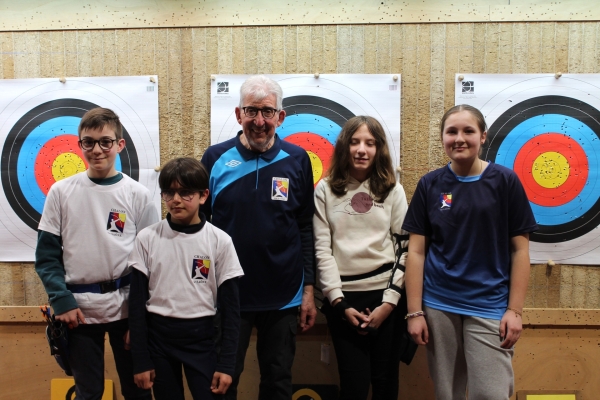 Les jeunes archers chalonnais du CFAC (Compagnie des Francs Archers Chalonnais) toujours très compétitifs