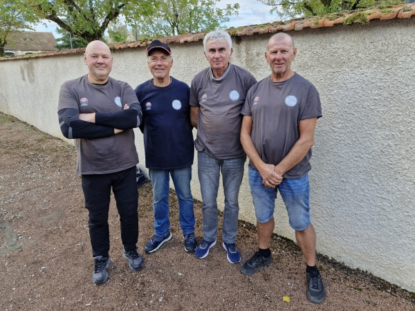 L’Amicale Boules Lyonnaises de Crissey dans le TOP 3 du concours de Beaune 