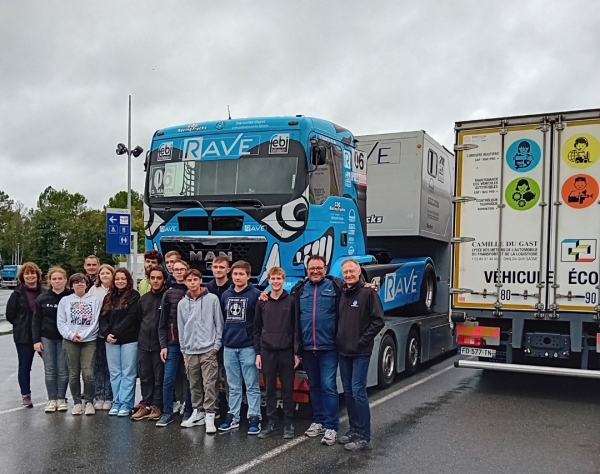 Les élèves du lycée Jeannette Guyot seront présents au circuit Bugatti pour participer au 24 heures camions