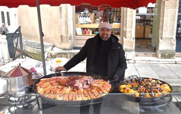 Christophe Menand, ce commerçant non sédentaire présent depuis 20 ans sur le marché du Dimanche