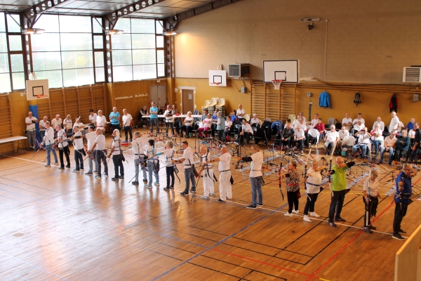 Succès du concours annuel de tir à l’arc de la retraite sportive 