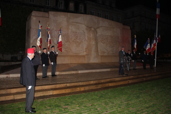 Commémoration du 52ème anniversaire de la mort du Général de Gaulle à Chalon-sur-Saône