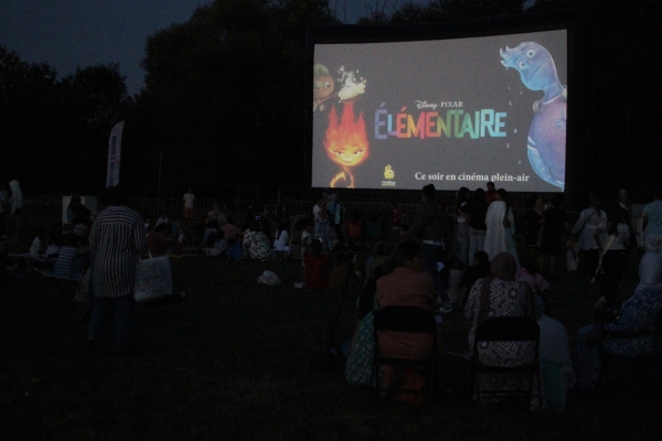 Ciné sous les étoiles : Dernière séance avec «Élémentaire» au Plateau Saint-Jean