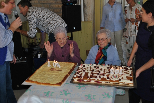 Jambles : Deux centenaires ont fêté leur anniversaire