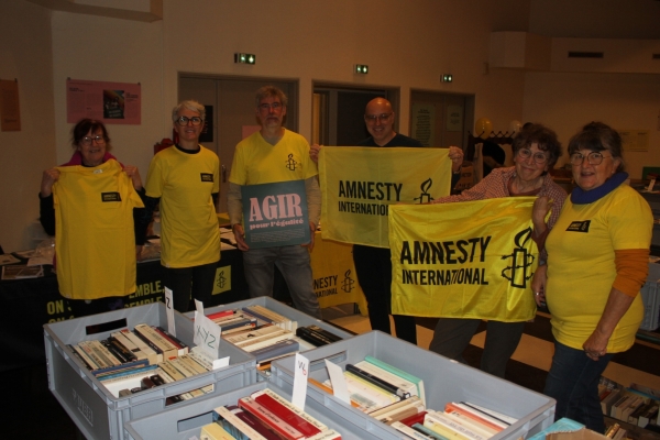 Bilan en demi-teinte pour la 12ème Foire aux livres d'occasion d'Amnesty International