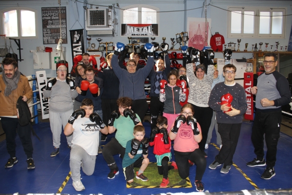 Dernier entraînement de l'année pour les handiboxeurs du ROC 