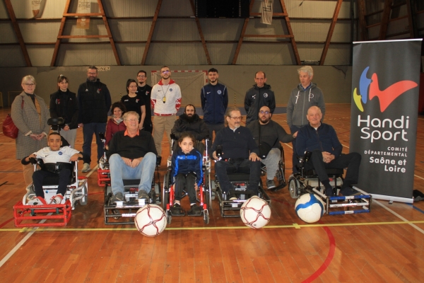 À la découverte du foot fauteuil avec l'Académie du Foot