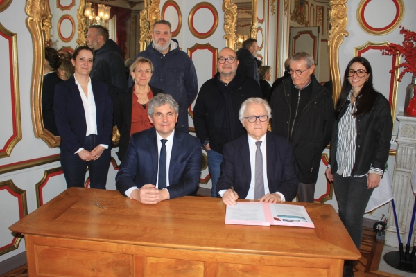 Signature d'une convention entre la Mutualité Française et la Ville de Chalon-sur-Saône pour renforcer l'autonomie des séniors