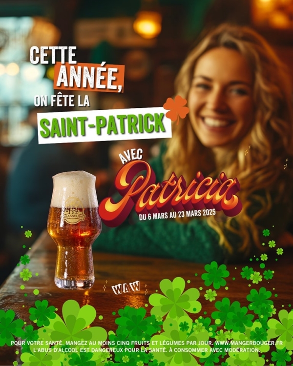 L’événement 3 BRASSEURS CHALON : la Saint-Patrick !