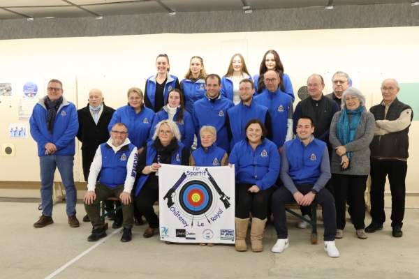 Traditionnelle galette des rois pour fêter la nouvelle année au club de Tir sportif de Châtenoy le Royal.