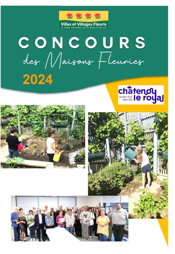 Châtenoy le Royal, Concours des maisons fleuries 2024