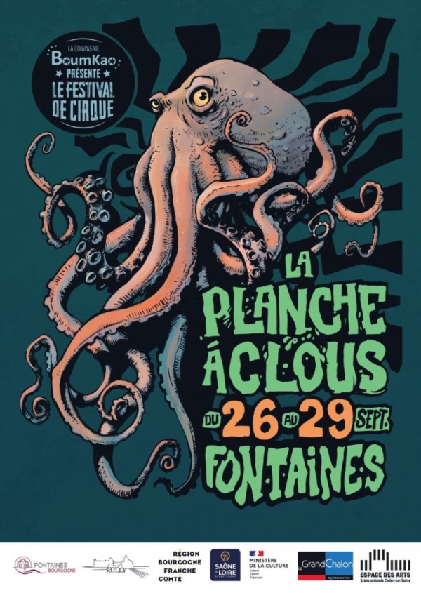 Festival de la Planche à clous du 26 au 29 septembre organisé par le CCAS et la mairie de Fontaines.