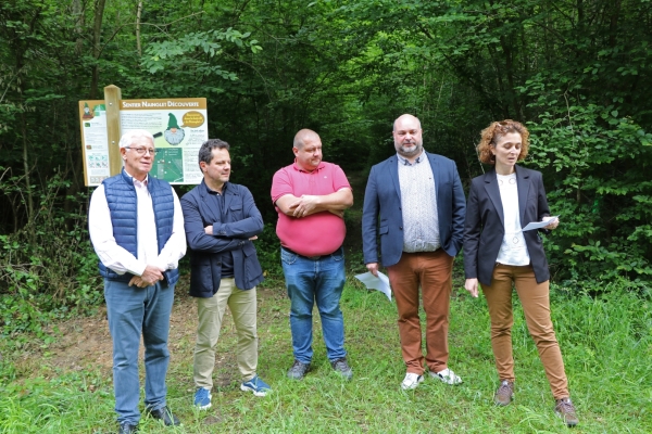 "Le sentier Nainglet Découverte" entre Fontaines et Farges-lès-Chalon inauguré samedi 1er juin.