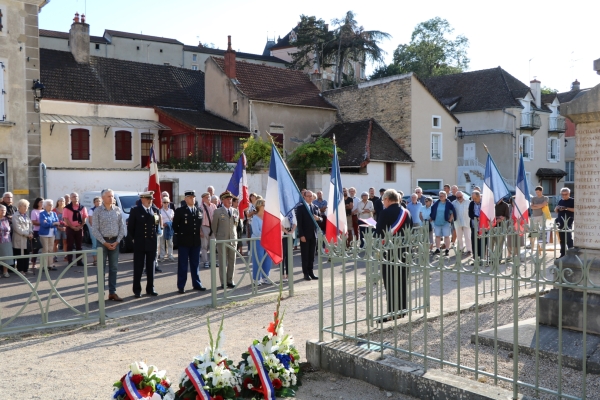 80ème anniversaire de la libération : Les cloches ont sonné à Rully pour commémorer le retour à la liberté du 06 septembre 1944.