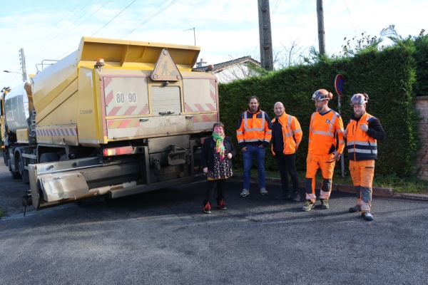 La rue Guy Therville de Saint Rémy refaite à neuf, coût de l’opération : 38 268 € TTC