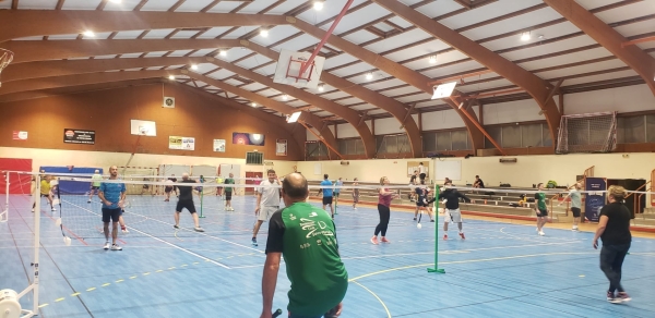 Badminton club de Saint-Marcel : le club, victime de son succès, contraint de bloquer les nouvelles inscriptions