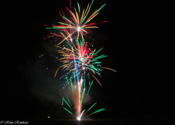 Lessard-le National : gros succès de la soirée feux d’artifice du 15 août 